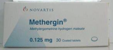 METHERGIN 0.125 MG 30 TAB