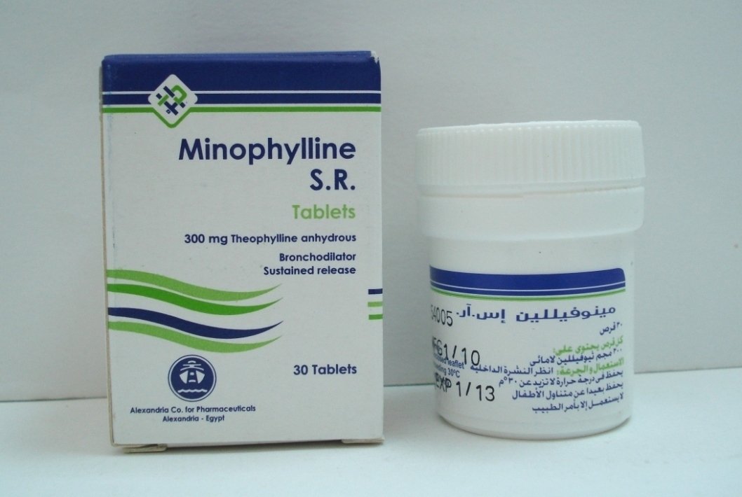 MINOPHYLLINE - SR - 300 MG 30 TAB س.ج