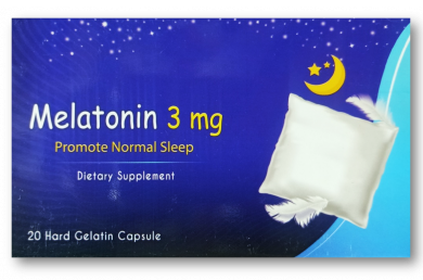MELATONIN 3 MG 20 CAP
