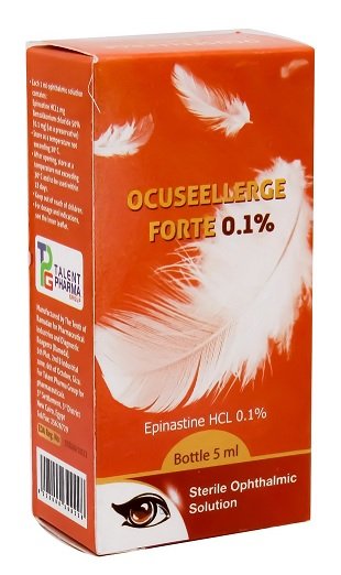 OCUSEELLERGE FORTE EYE DROPS 5 ML