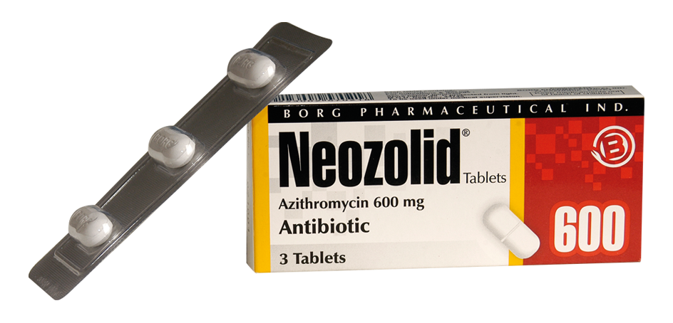 NEOZOLID 600 MG 3 TAB