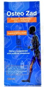 OSTEO ZAD SYRUP 120 ML
