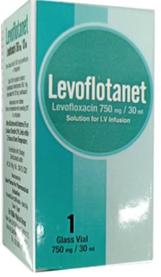 LEVOFLOTANET 750 MG I.V 1 VIAL 30 ML
