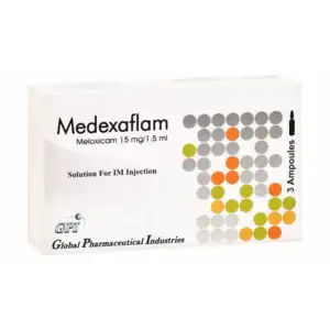 MEDEXAFLAM 15 MG 3 AMP