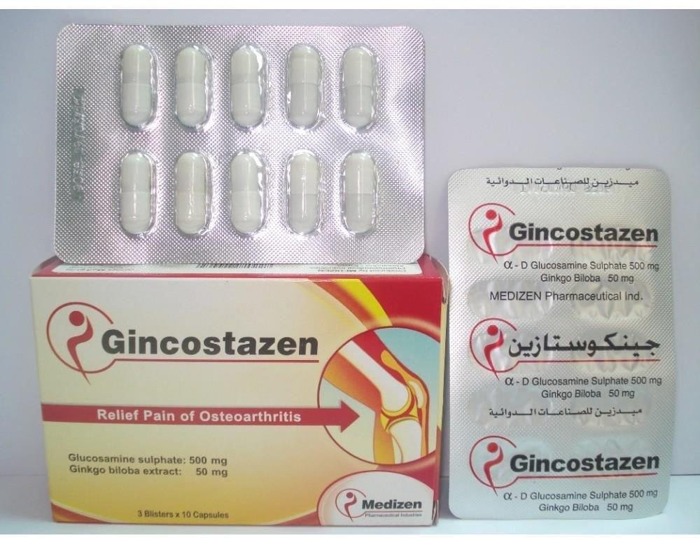 GINCOSTAZEN 30 CAP
