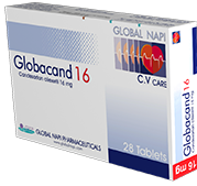 GLOBACAND 16 MG 28 TAB