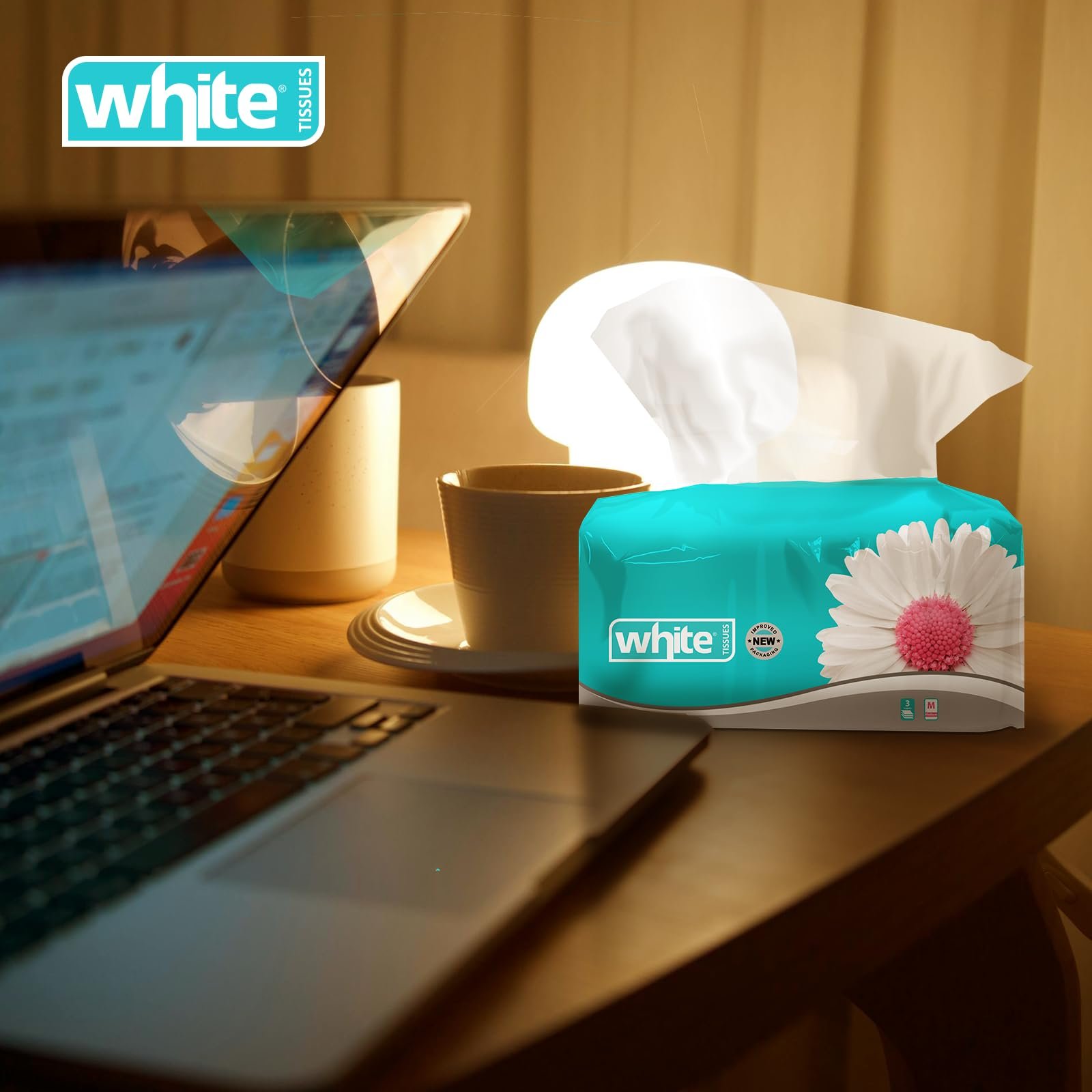 WHITE 500 TISSUES