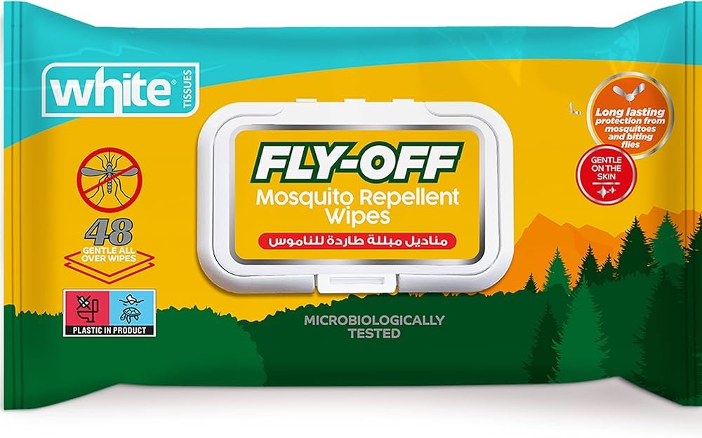 WHITE FLY OFF 48 WIPS
