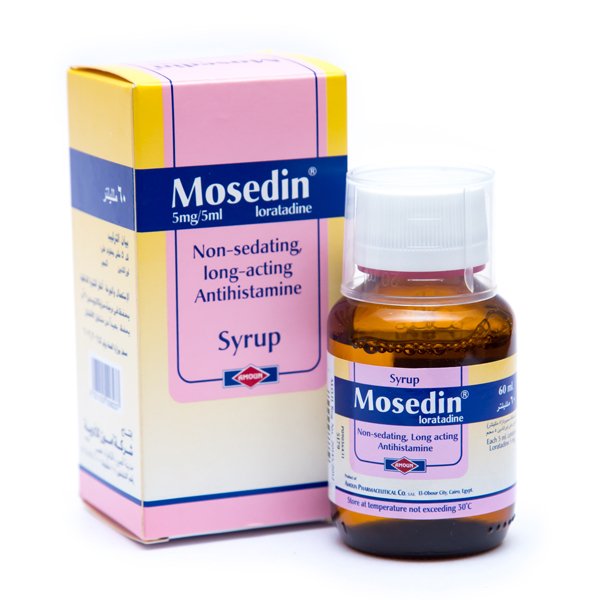 MOSEDIN 5 MG/5 ML SYRUP 60 ML س.ج