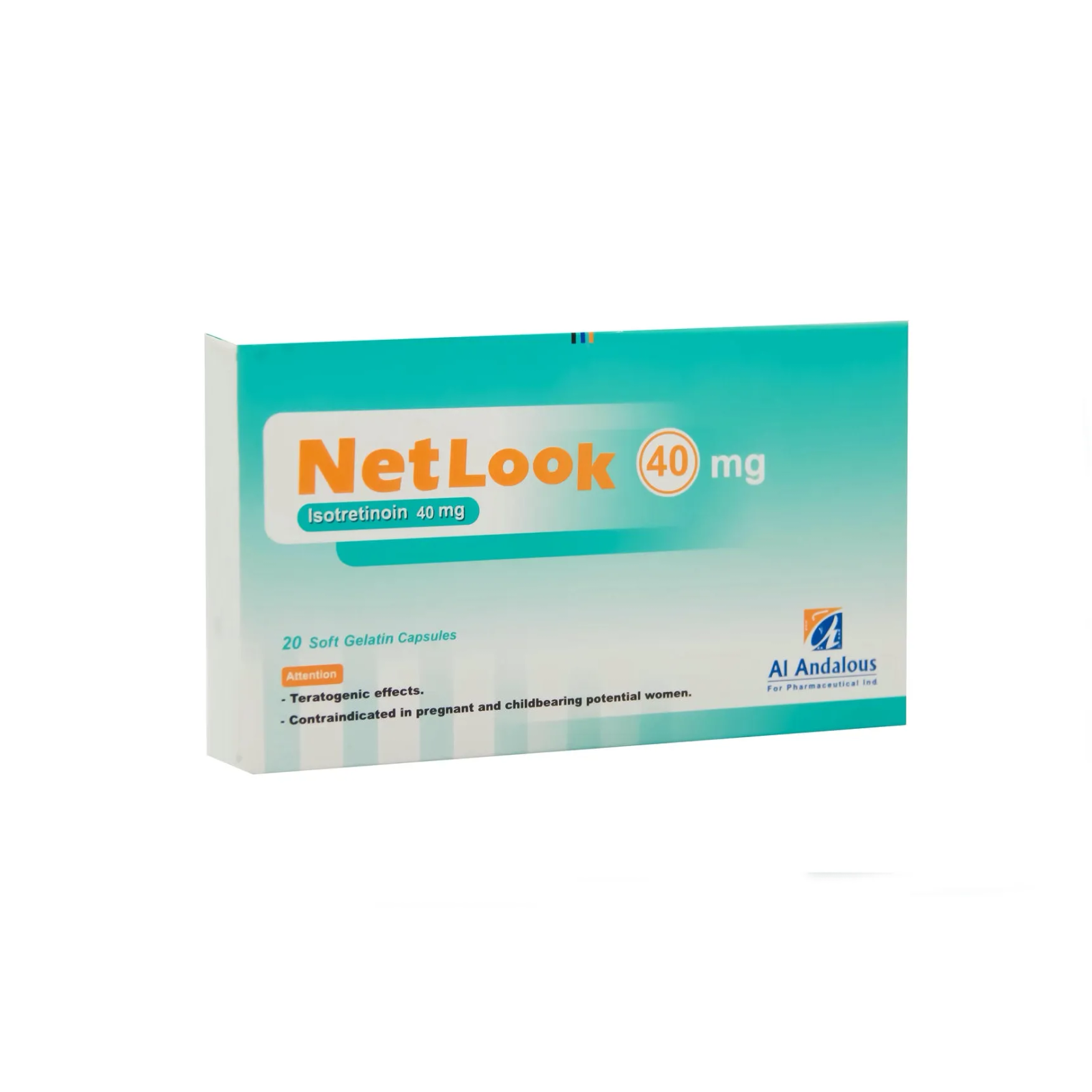 NET LOOK 40 MG 20 CAP س.ج