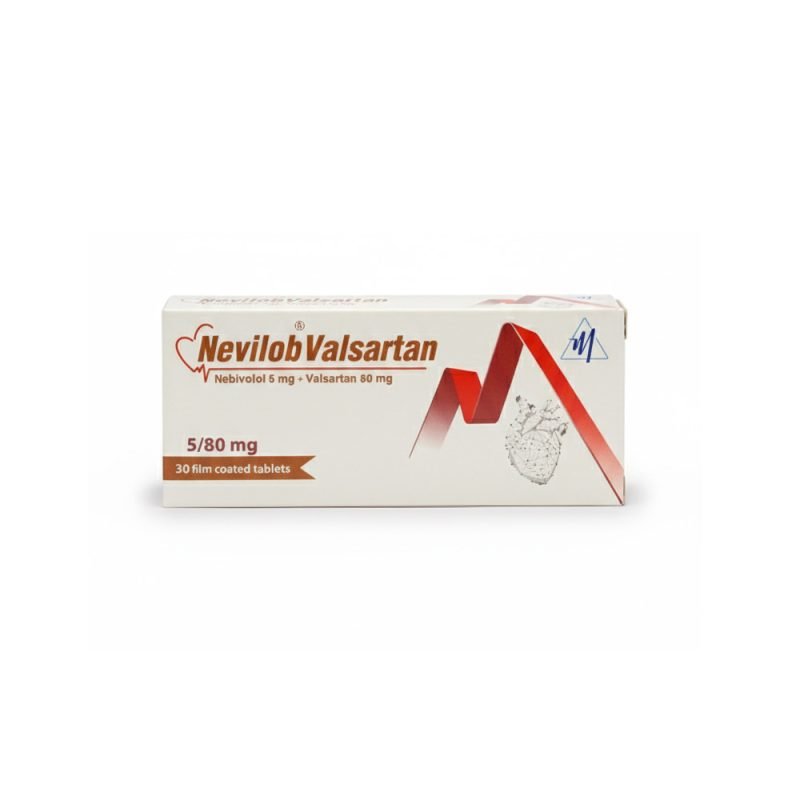 NEVILOB VALSARTAN 5/80 MG 30 TAB
