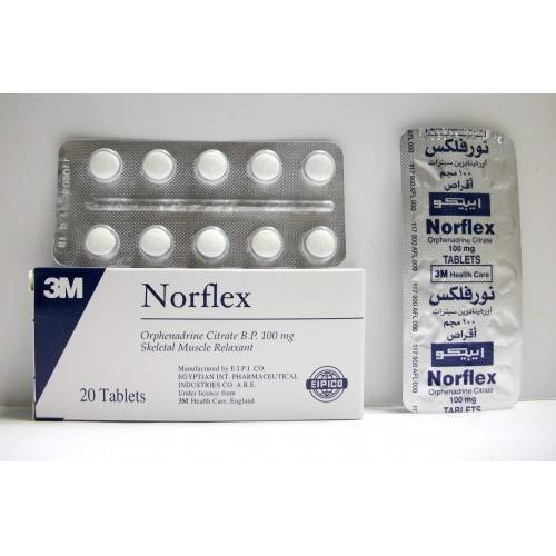 NORFLEX 100 MG 20 TAB