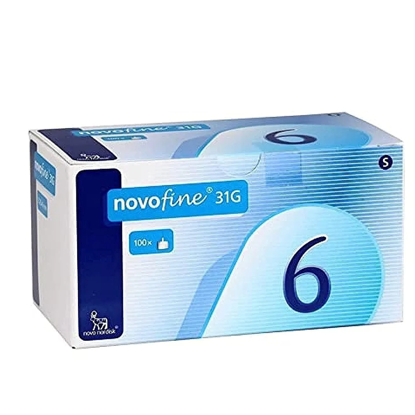 NOVOFINE NEEDLES 6 MM 100 ST شكاكات