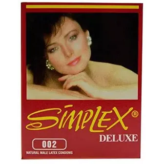 SIMPLEX DULUXE 3 CONDOMS-