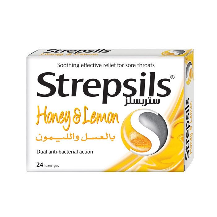 STREPSILS (LEMON+HONEY) 24 LOZENGES عرض