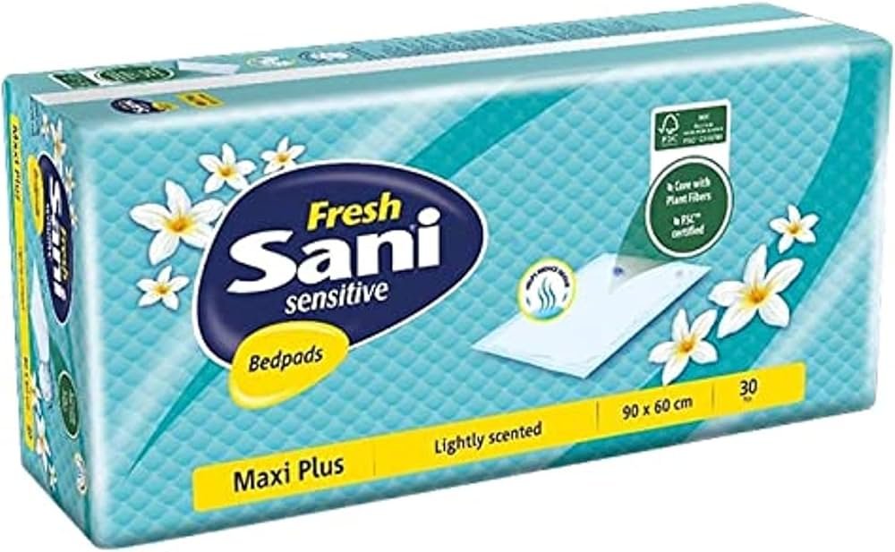 SANI FRESH 90+60 CM 30 PCS مفرش