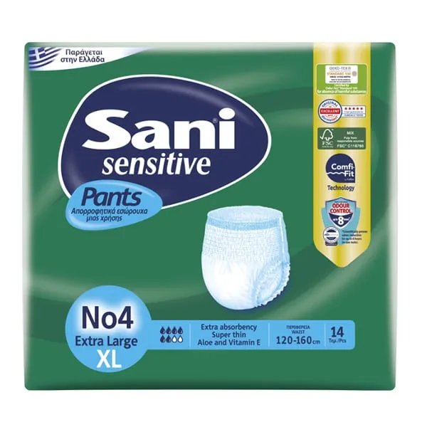 SANI PANTS X LARGE 20 PCS