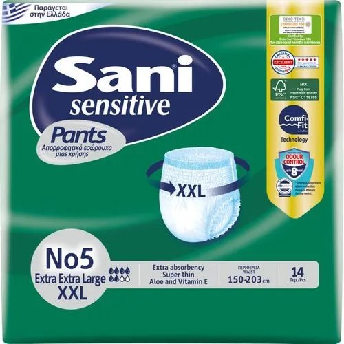SANI PANTS XXL 14 PCS