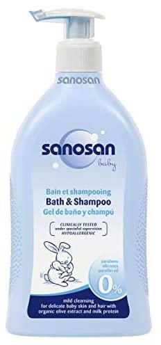 SANOSAN BABY BATH & SHAMPOO 200ML