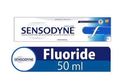 SENSODYNE FLUORIDE 50ML EVA معجون اسنان ازرق