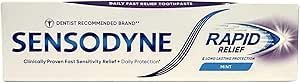 SENSODYNE FLUORIDE RAPID ACTION 75 GM EVA