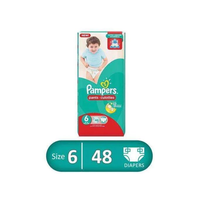 PAMPERS (BABY DRY 6) 13 KG 48 PCS