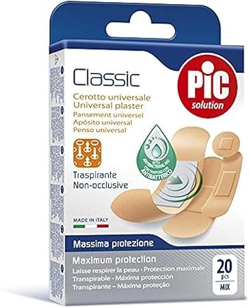 PIC DELICATE PLASTER ANTI BAC MIX 20 PCS